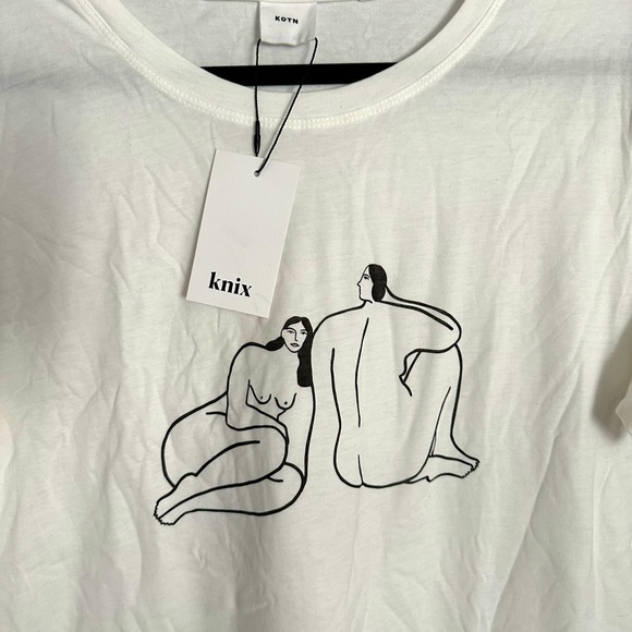 KNIX Mural Print Women top sz XXL - Picture 3 of 5